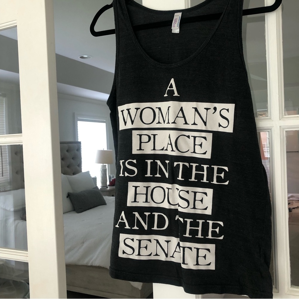 Political tank! Size small